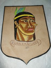 Ecusson En Cuir - Peinture sur