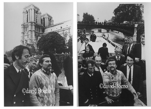 Lech walesa bateaux mouche - lech, bateaux-mouche, 
