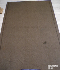 ancienne Couverture Militaire en Laine - Epoque Guerre d'Algérie ?