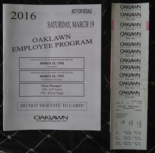 Rare 2016 rebel stakes program - 2016,