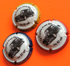 3 capsules de champagne