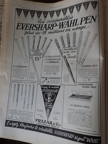 Eversharp wahl pen publicité - wahl,