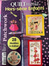 magazine couture broderie / quiltmania - patchwork hors série enfants