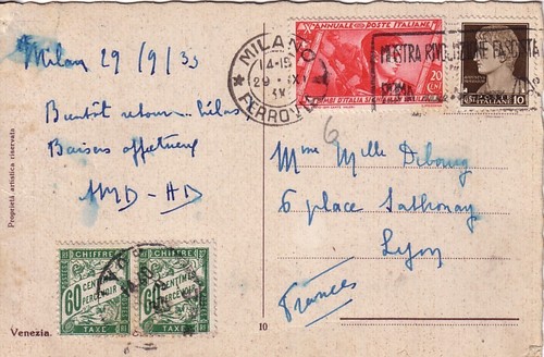 Italie carte postale de - italie,
