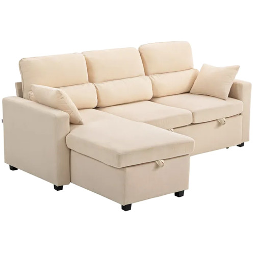 Homcom canapé lit places - 3,