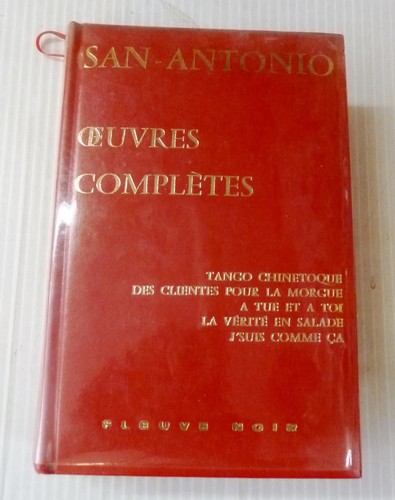 San antonio oeuvres completes - san,