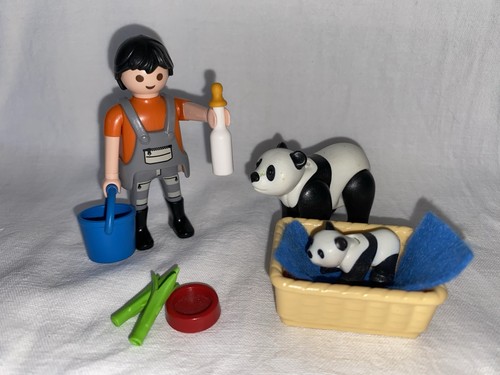 Playmobil soigneur pandas - et,