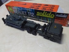 Solido.Berliet T12.porte char.réf 211.tbe .boite.