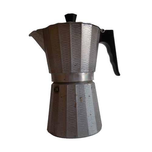 N2441 cafetière grise métal