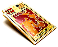 Pin's Winter Games Commémoratif Norvège 1994 Jeux Olympiques JO Atlanta ACOG