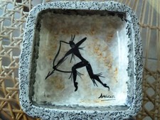 Vide poche pierre pons et céramique signé SUSAN