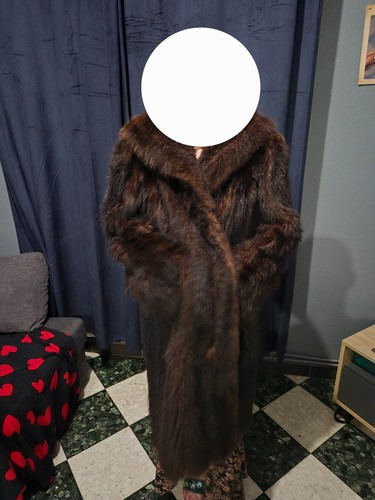 Manteau fourrure véritable