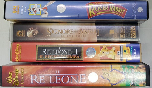 Vhs films dessins animés - vhs,