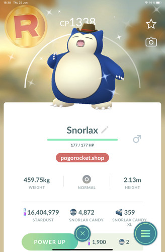 Shiny snorlax cowboy hat - shiny,