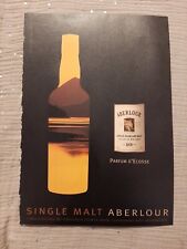 Publicité de presse whisky Aberlour De ? - Old paper advertisement