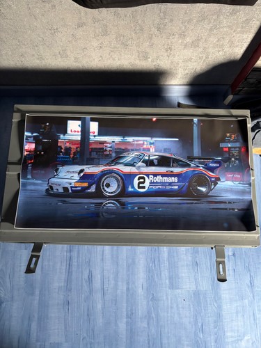 Affiche porsche 911 rothmans - affiche,