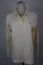 Fred Perry Polo Pull Femme Coton Taille M Chemise Casual Vintage
