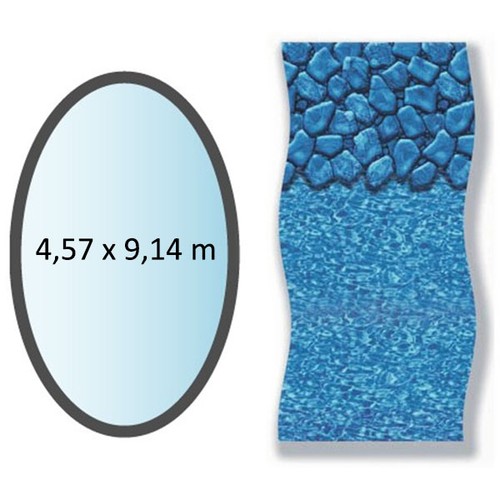 Swimline liner boulder forme - swimline,