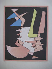 MAGNELLI ALBERTO SÉRIGRAPHIE 1953 SIGNÉE ENCRE NUM300 HANDSIGNED NUMB SILKSCREEN