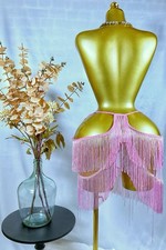 Sexy Light Pink Fringe