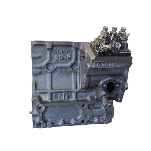 Engine block with fuel - with,