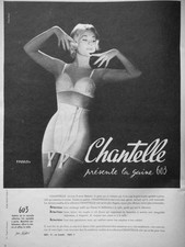 PUBLICITÉ DE PRESSE 1958