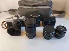 Appareil photo reflex Argentique MINOLTA SRT-100X + Lot objectifs convertisseur