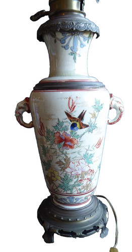 Lampe porcelaine ancienne - porcelaine,