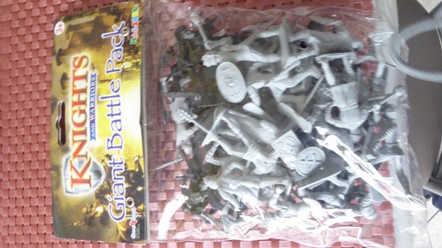 Sachet soldats moyen âge - sachet,