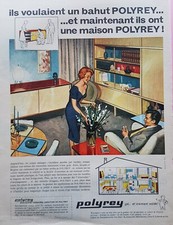 POLYREX  - PUBLICITE  1960 d'après Bill WIRTS - Print AD 1791