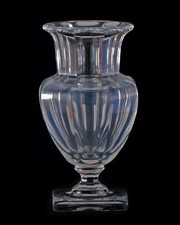 Ancien vase cristal - ancien,