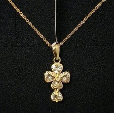 Pendentif Et Chaîne Or 18k