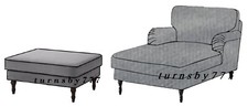 Ikea stocksund chaise - ikea, &