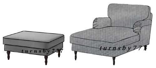 Ikea stocksund chaise - chaise, &