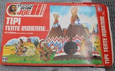 Action Joe , Tipi - Tente indienne avec boite