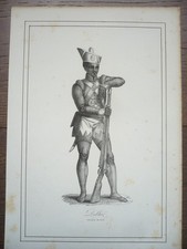 GRAVURE ORIGINALE COSTUME