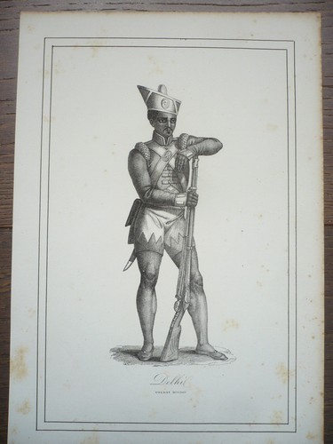 Gravure originale costume - gravure,