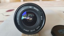Objectif Carl Zeiss Jena II f=24m 2.8 Mc Macro 52 mm "fuji"  en  bon état.