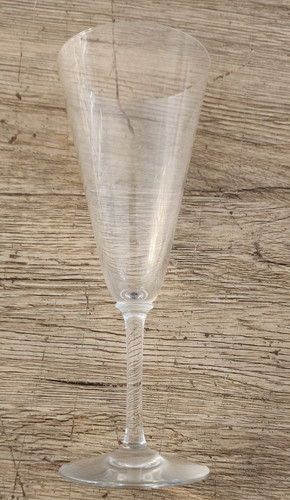 Flute champagne cristal - à, en