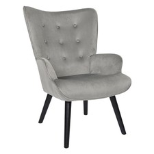 Fauteuil en Velours Côtelé