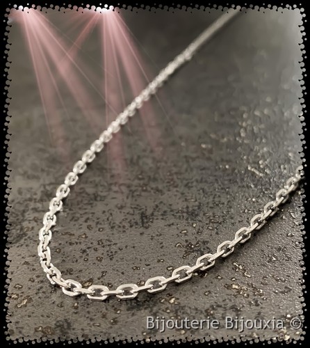 Chaîne maille forçat robuste - maille,
