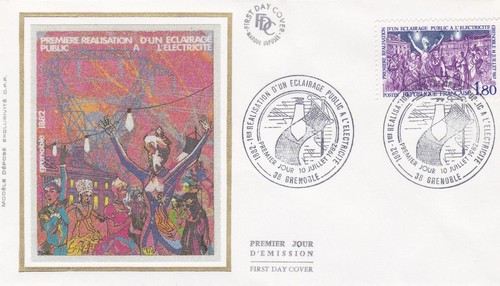 France 1982 fdc realisation - 1982, 1