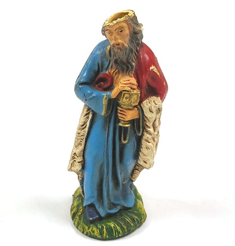 Figurine crèche papier - de, en