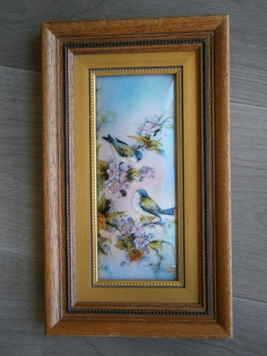 Peinture sur cuivre emaux - peinture,