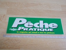 Autocollant Magazine PÊCHE