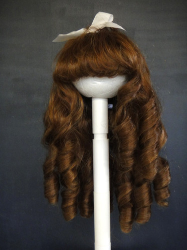 Perruque poupée cheveux - de,