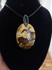 Pendentif opale boulder non