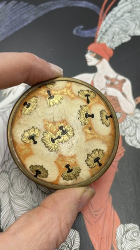 Coty poudrier minaudière art - poudrier,