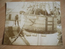 RARE  PHOTO  1870 MONTGOLFIERE