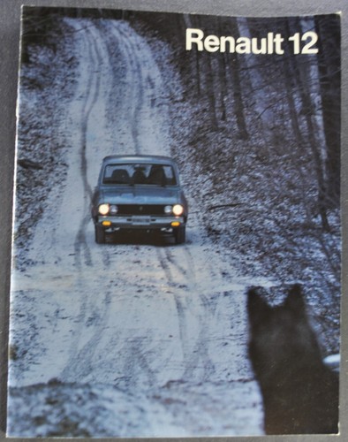 1976 renault catalog - renault,
